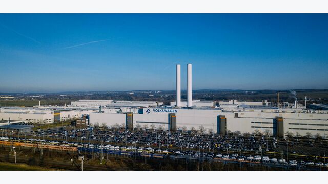 © Volkswagen VW-Werk im Sächsischen Zwickau