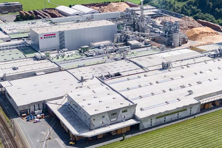 Egger-Standort in St. Johann in Tirol