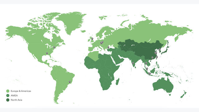 Lenzing Standorte auf der ganzen Welt