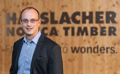 © tinefoto.com | martin steinthaler Georg Jeitler, Leitung Forschung & Entwicklung der Hasslacher Gruppe