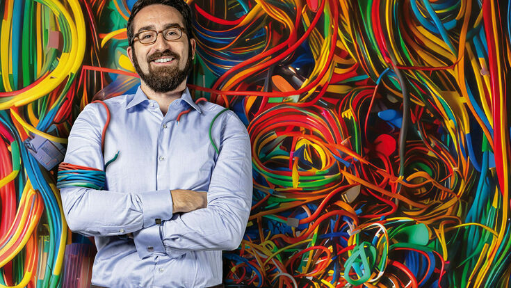© Michel Zavagno_kest werbeagentur_Midjourney Gabriele Pozzetti, Gabriele Pozzetti, Artificial Intelligence & Data Science Manager bei der Plansee Group