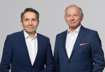 © Wilke Die Geschäfteführer von EUROPTEN Wilfried Rendl und Franz Rossler.