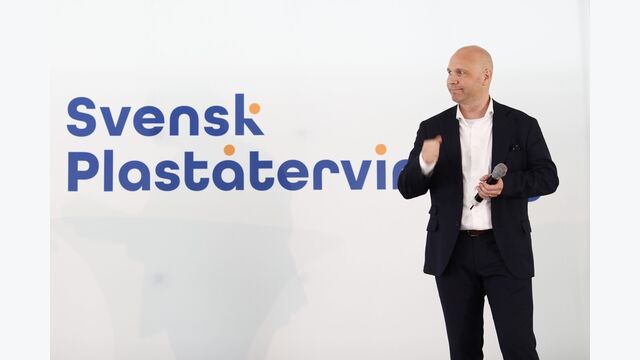 Mattias Philipsson, CEO von Svensk Plaståtervinning.