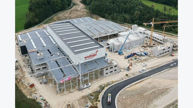 Neubau des Standortes in Pinsdorf bei Gmunden