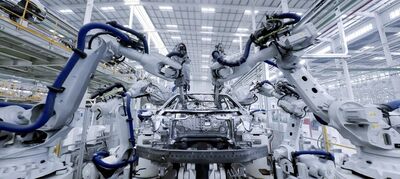 © BYD Fertigung von Elektroautos bei BYD in China – stark gefördert durch staatliche Subventionen und Industriepolitik.