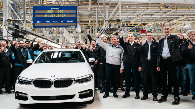 BMW Produktion 5er BMW Magna Graz 2017