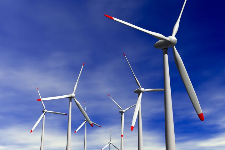 Windenergie Energie Erneuerbare Windrad, Windkraftanlagen Österreich.