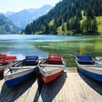 Österreich Standort See Natur Boote
