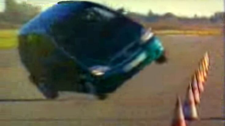 © Screenshot Internet Elchtest Mercedes-Benz A-Klasse