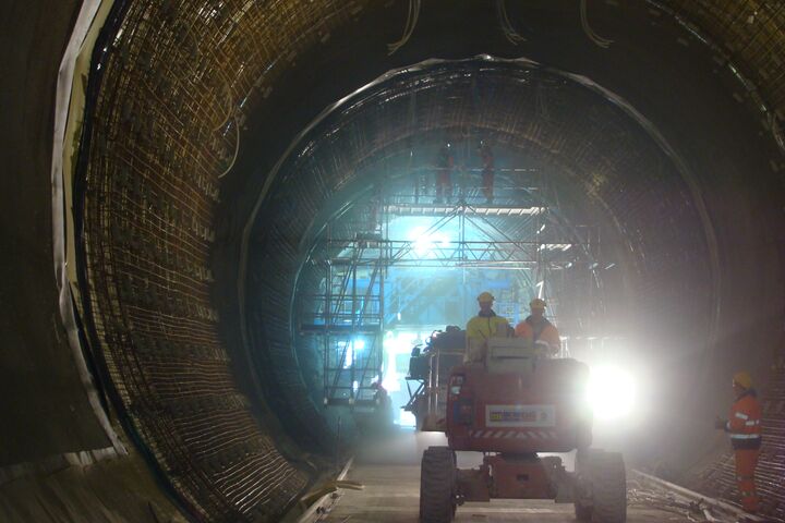 Tunnel Tunnelbau Tiefbau Spezialtiefbau Stuttgart21 s21 bahnbau bauindustrie