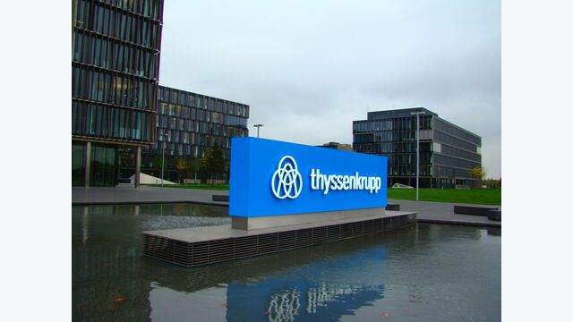 Thyssenkrupp Thyssen Konzernzentrale Essen Stahl Stahlindustrie Werkstoffindustrie