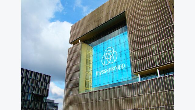 Thyssenkrupp Thyssen Konzernzentrale Essen Stahl Stahlindustrie Werkstoffindustrie