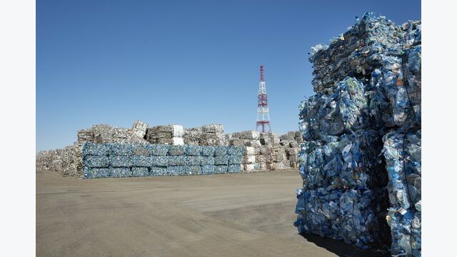 © Alpla/Texplast Am Alpla-Standort in Vorarlberg wird kräftig Kunststoff-Recycling betrieben.