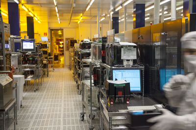© Industriellenvereinigung Kärnten Infineon Villach Reinraum Halbleiter Halbleiterindustrie Chip Chiphersteller Kärnten