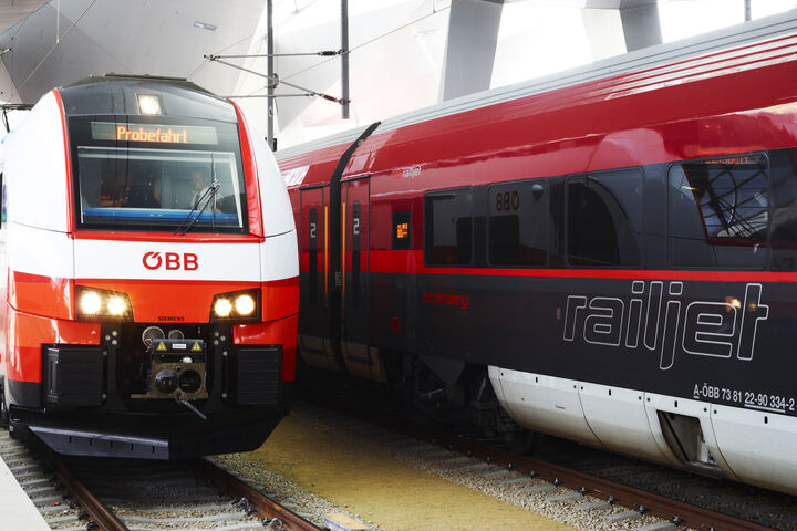 ÖBB OeBB Railjet Cityjet Desiro DesiroML Siemens Zug bahn bahnindustrie
