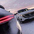 EQC on Ice: Elektrisch auf Eis: Wintererprobung des EQC 02 - 2019 Pressemitteilungen nach Jahren Mercedes-Benz Cars Daimler Global MediaSite Elektromobilität EQ Umwelt Technologie 2019 EQC Marken & Produkte