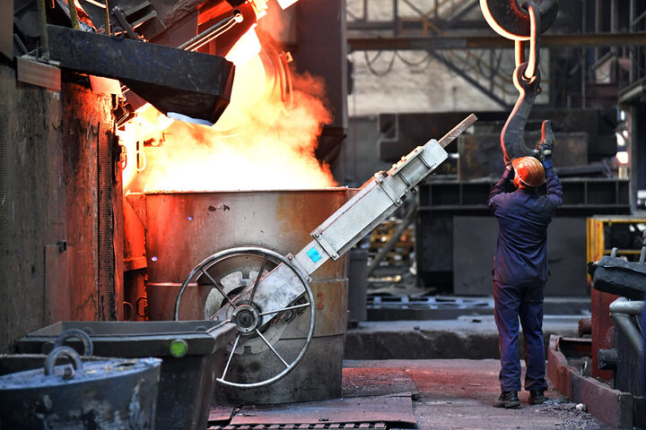 Stahl Stahlindustrie Metall Metallindustrie Elektroofen