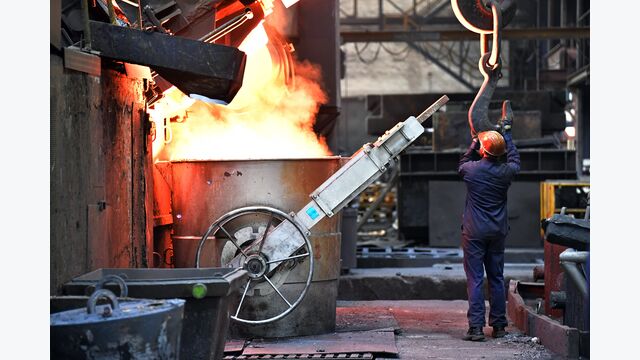 Stahl Stahlindustrie Metall Metallindustrie Elektroofen