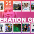 Greta Thunberg und 13 weitere Vertreter der Generation Z