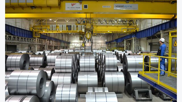 Eisen und Stahl voestalpine AG ?sterreich Ober?sterreich Metalle und Erze Branchen Wirtschaft Industrie