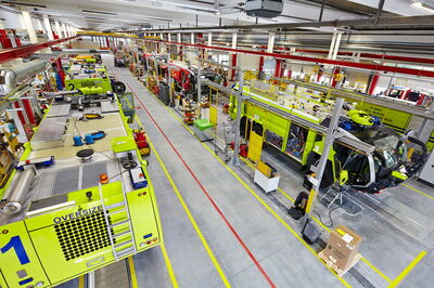 © Rosenbauer Blick in ein Werk von Rosenbauer
