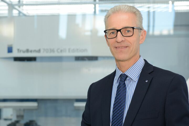 Trumpf-Österreich-Produktmanager Harald Böck