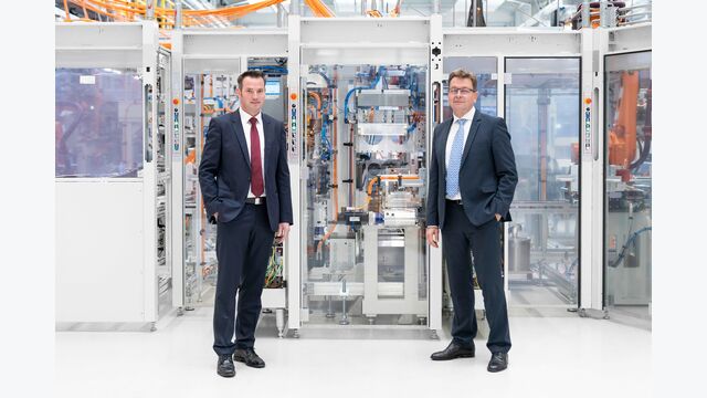 Michael Fuchshuber und Peter Sticht von Stiwa