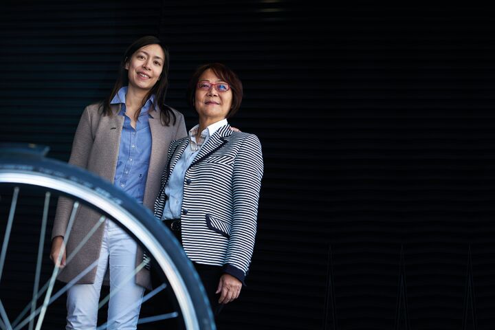 KTM-Chefinnen Carol und Johanna Urkauf-Chen