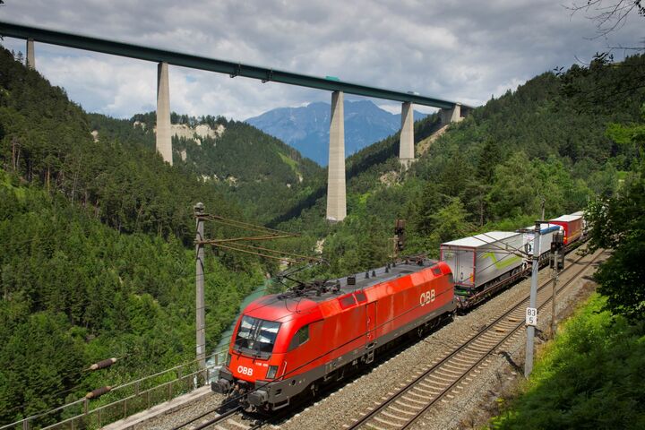 ÖBB OeBB Rail Cargo Güterzug Güterverkehr Brenner Tirol Südtirol