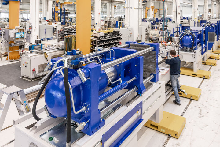 Wittmann-Produktionslinie