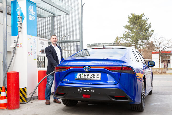 Cryomotive-Innovationschef Christian Forstner 