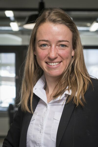© Armin Kuprian Catherine Laflamme, wissenschaftliche Mitarbeiterin bei Fraunhofer Austria.