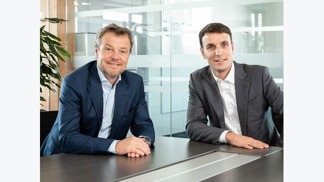 Philipp Lehner, CEO von Alpla, und Vater