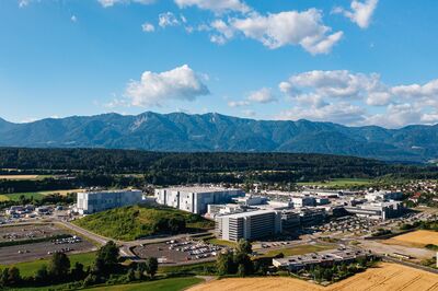 © Infineon Der Infineon-Standort in Villach-