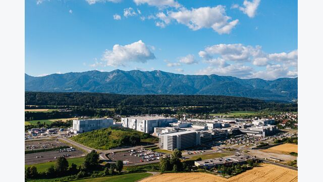 Der Infineon-Standort in Villach-