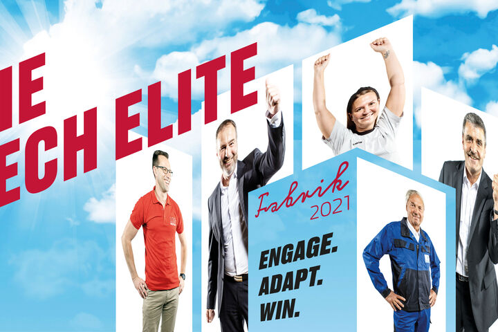 Fabrik2021-Wettbewerbsieger Kostwein, Pollmann, Tele Haase, BRP-Rotax, Gronbach