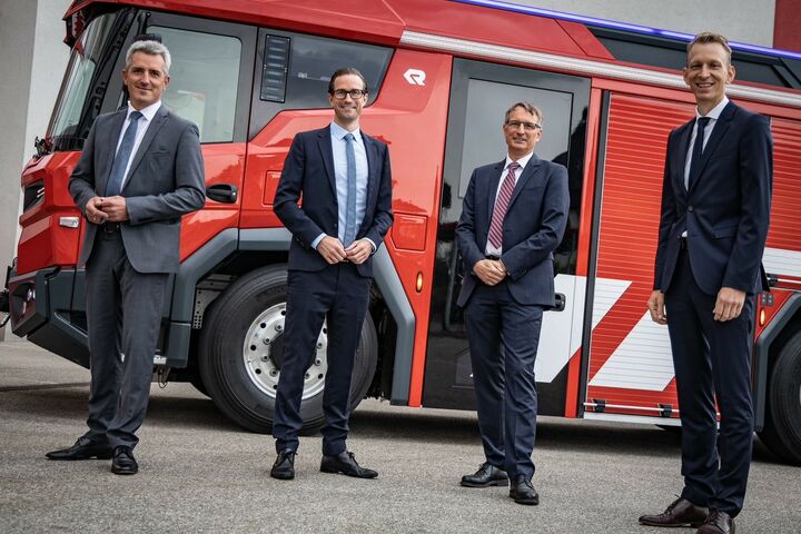 Sebastian Wolf (CFO), Daniel Tomaschko (CTO) und Andreas Zeller (CSO)