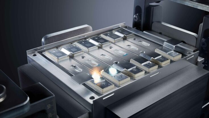 © Trumpf Batterie wird geschweißt