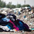 fast fashion, garbage, waste, pollution, impact, ecology, trends, clothing, environment, environmental damage, sustainability, trash, rubbish, pile, clothes, dirty