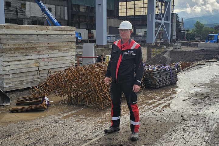 Andreas Haindl-Baumann, externer Baustellenleiter