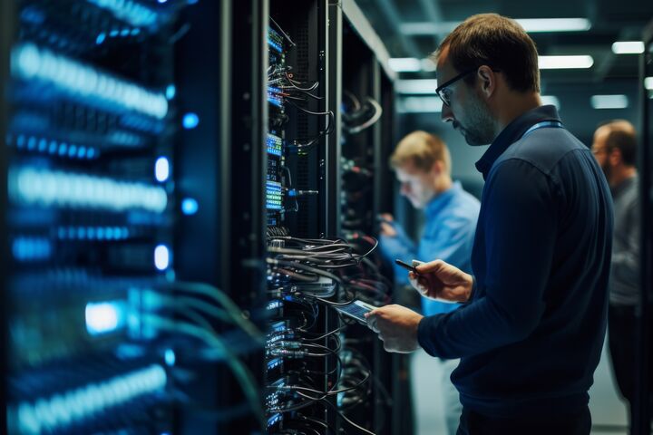 Rechenzentrum Datencenter