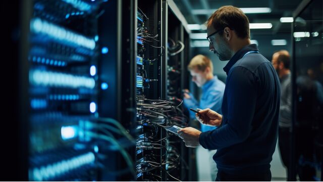 Rechenzentrum Datencenter