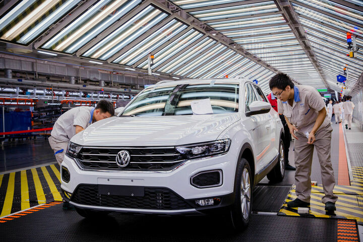 Werk Nanjing China Volkswagen