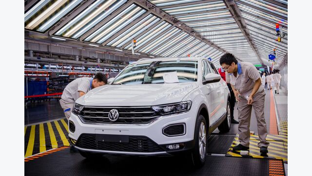 Werk Nanjing China Volkswagen