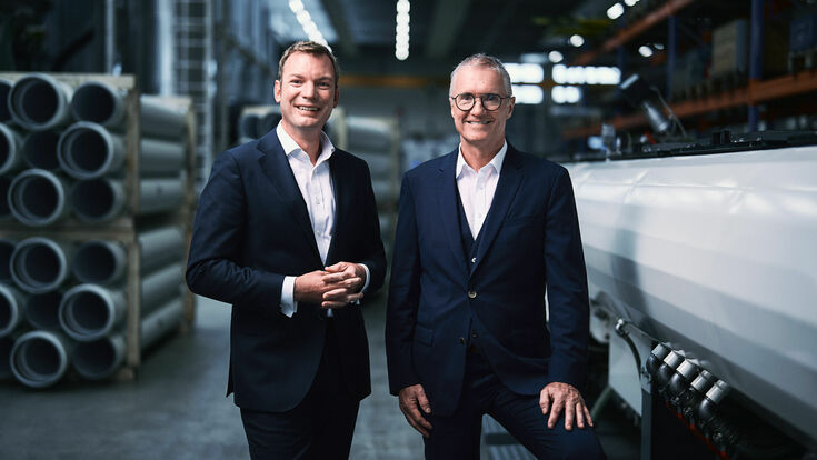 © Robert Maybach Poloplast CEO Nikolaus Neuber (li.) und CFO Armin Hessenberger