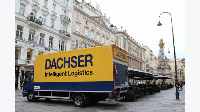 Seit August setzt DACHSER in einer festgelegten Zone der Wiener Innenstadt ausschließlich batterieelektrische Fahrzeuge ein.