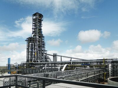 Direktreduktionsanlage der Voestalpine in Texas