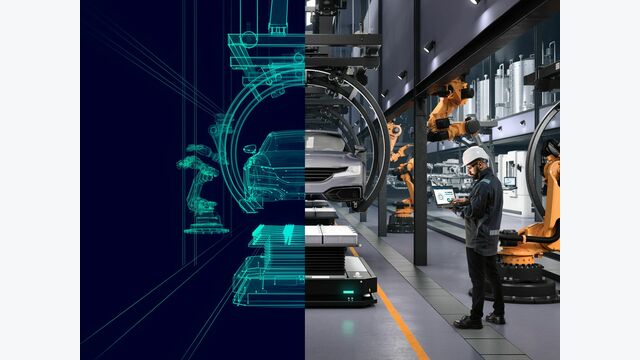 Digitaler Zwilling von Siemens um Produkte, Maschinen, Produktionsprozesse und ganze Anlagen in der digitalen Welt zu entwerfen