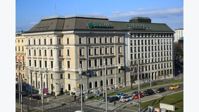 Ehemalige Sberbank-Europe-Zentrale in Wien