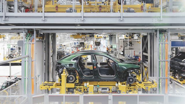 Macan-Produktion im Porsche-Werk Leipzig